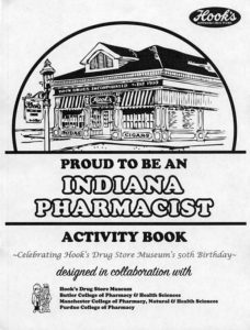 Cover page of Proud to be an Indiana Pharmacist Activity Book