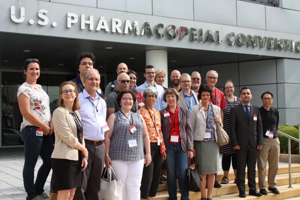 The Scientific Tour to the Headquarters of the United States Pharmacopeial Convention during the 44th International Congress for the History of Pharmacy.