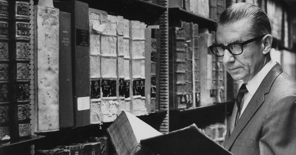 Glenn Sonnedecker and rare books, 1968