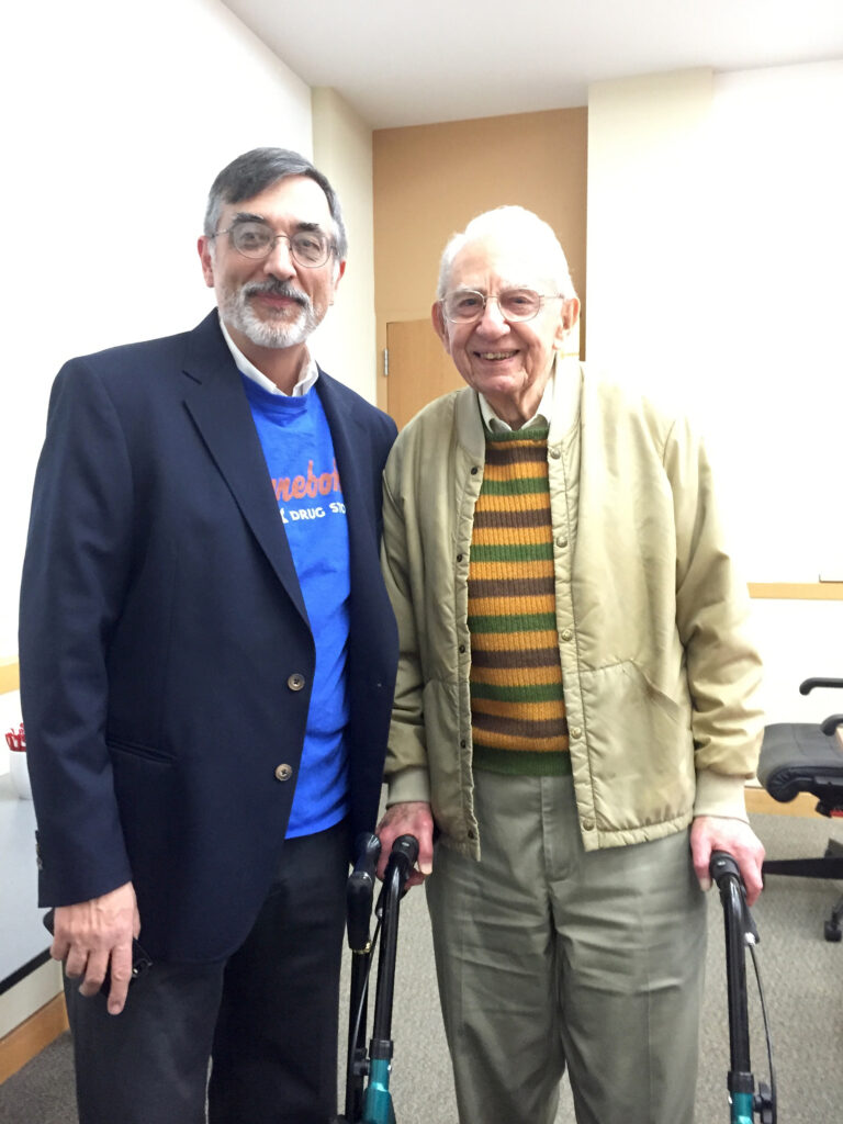 Glenn Sonnedecker and Greg Higby in 2016