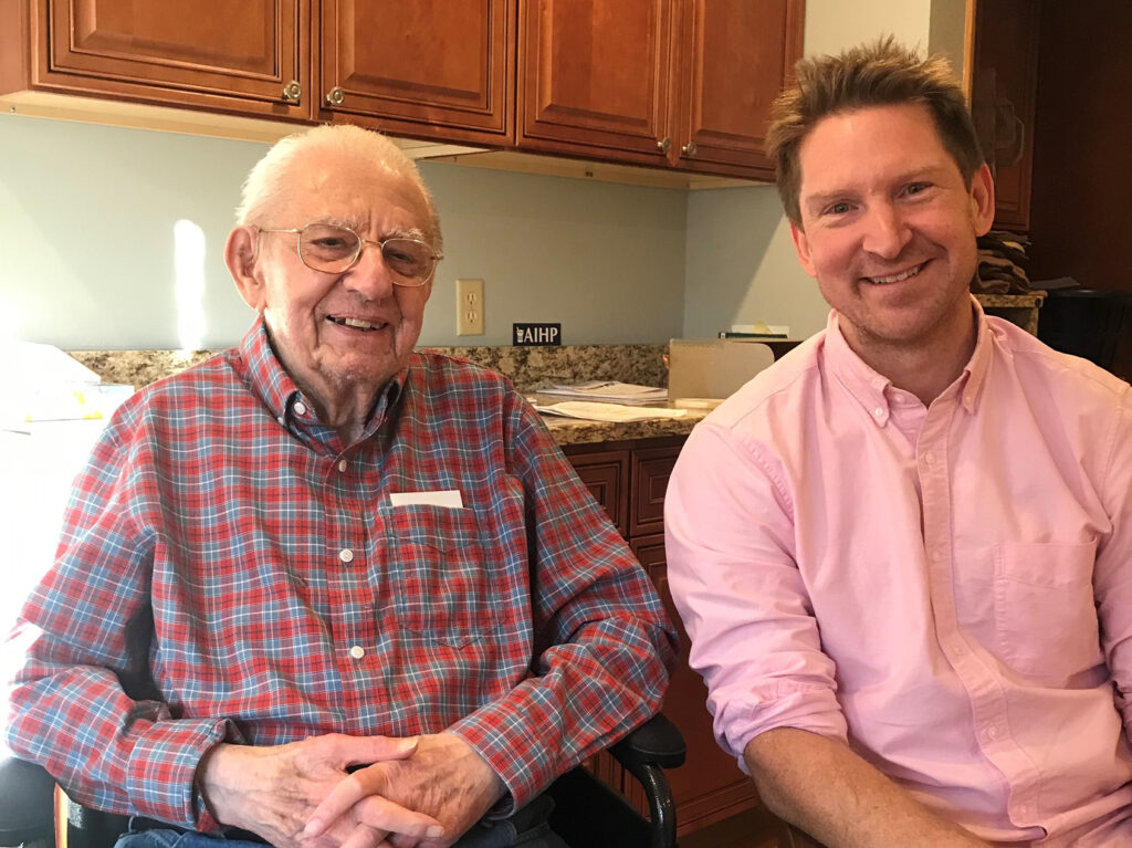 Glenn Sonnedecker and Lucas Richert in 2019